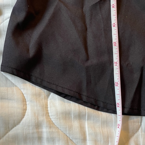 New XL (size 12) Scarf Print Colorblock Long Sleeve Button-up Top NWOT - Picture 6 of 10